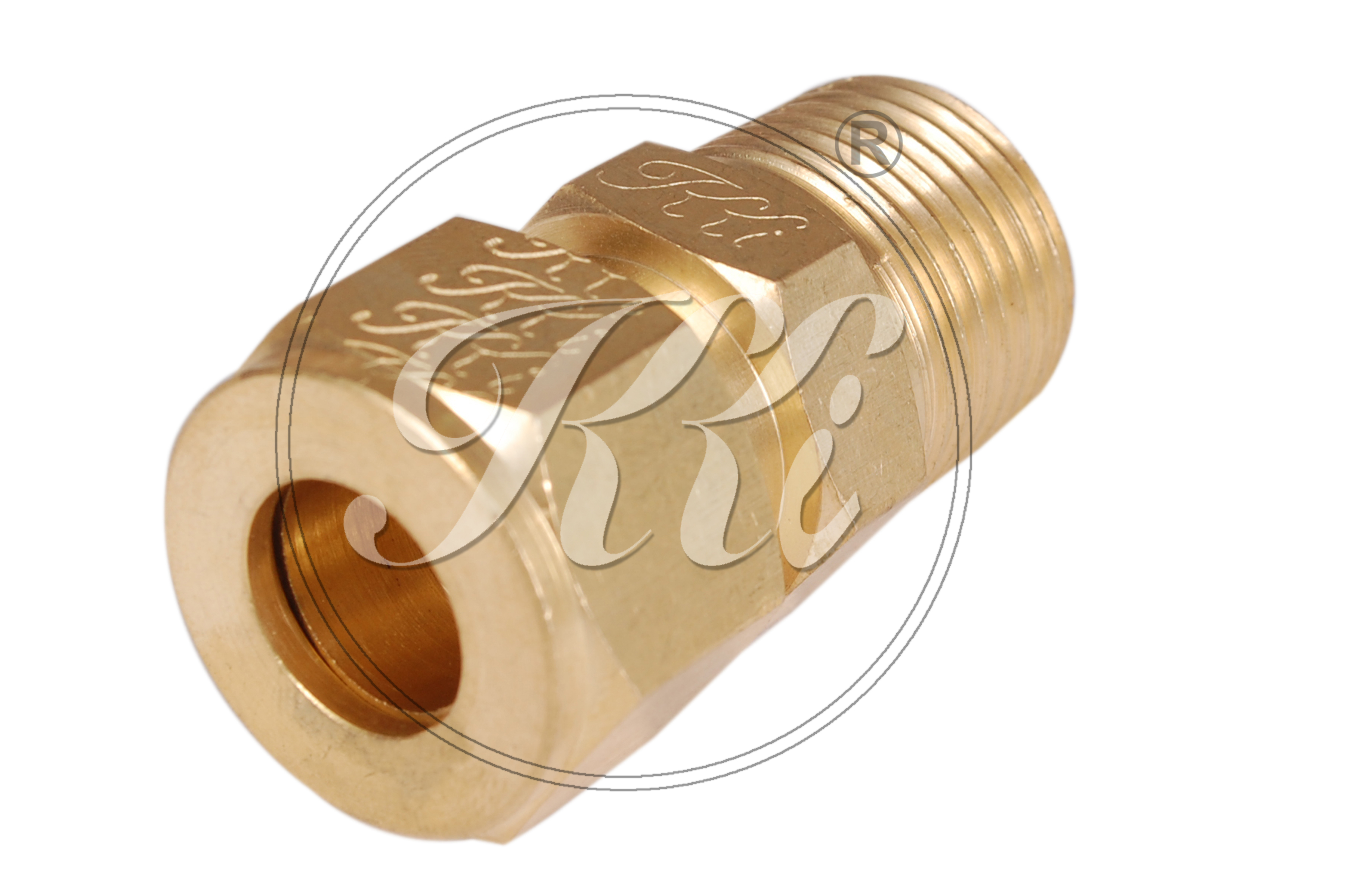 LPG Gas 8mm Brass Olive - Copper Compression Olive 